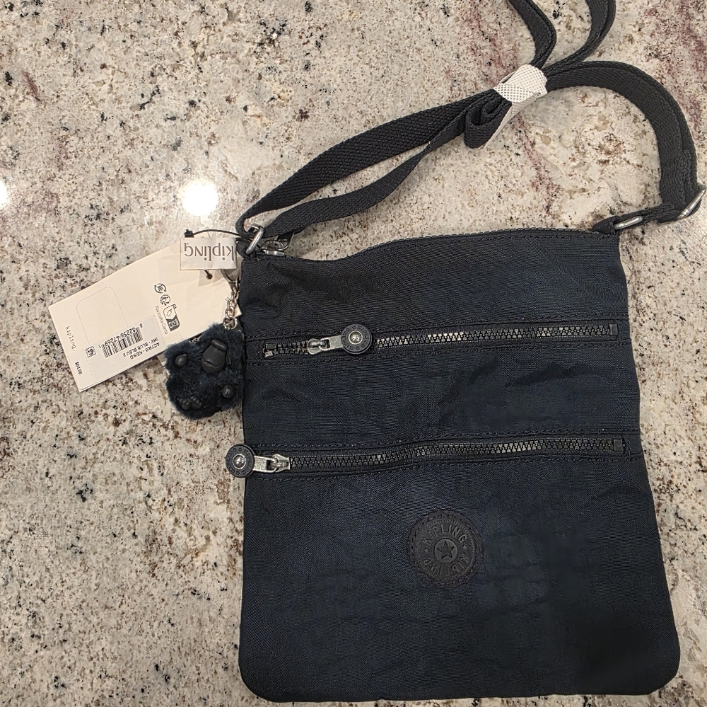 Kipling Dark Blue Messenger Bag
